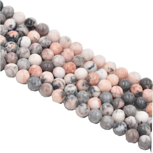Miniatura 3 de 6mm Cuentas Redondas de Granate para Hacer Joyería DIY, Poder Curativo de Cristal, Piedras Preciosas Sueltas para Hacer Pulseras y Collares, Hilo