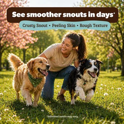 Miniatura 9 de Natural Dog Company Snout Soother Balm Tin 1 oz – Bálsamo para nariz de perro completamente natural para narices secas y agrietadas – Bálsamo