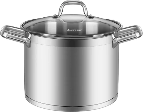 Miniatura 8 de Duxtop, juego de utensilios de cocina de acero inoxidable de inducción lista, con tecnología de unión por impacto., Acero inoxidable