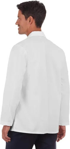 Miniatura 2 de Meta 15103 Fundamentals - Abrigo de consulta para hombre de 30 pulgadas, XXXL, Blanco