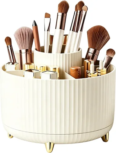 Soporte para brochas de maquillaje, organizador de brochas de maquillaje, organizador de perfumes cosméticos para el cuidado de la piel, caja de