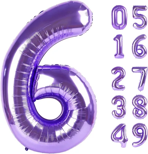 Miniatura 332 de Globo de cumpleaños número 4 dorado de 40 pulgadas, globos gigantes del número cuatro 14 24 34 40 44 2024, globos grandes de lámina de mylar para Oro