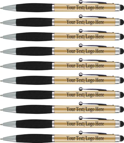 Miniatura 17 de SyPen Bolígrafos personalizados con nombre o logotipo, paquete de 300 bolígrafos personalizados para negocios, combo de bolígrafo y lápiz óptico