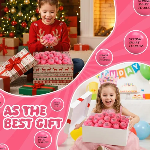 Miniatura 4 de Sotiff 100 bolas de estrés a granel para adultos, espuma colorida para aliviar el estrés, juguetes de regalo con citas motivacionales, bolas