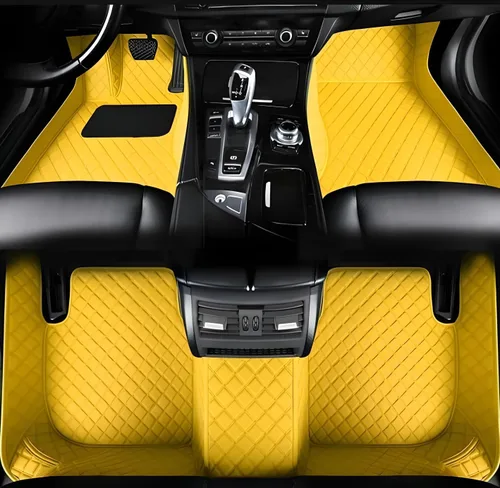 Miniatura 4 de Alfombrillas de Piso de Automóvil de Ajuste Personalizado por SARAHS - Cuero PU Impermeable de Cobertura Completa para la Mayoría de Automóviles