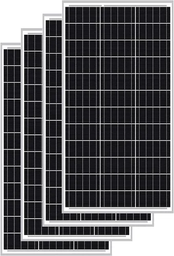 Miniatura 10 de ExpertPower Panel solar monocristalino de 100 vatios y 12 voltios, diseño compacto de 35.43 x 22.83 x 1.18 pulgadas, módulo de alta eficiencia