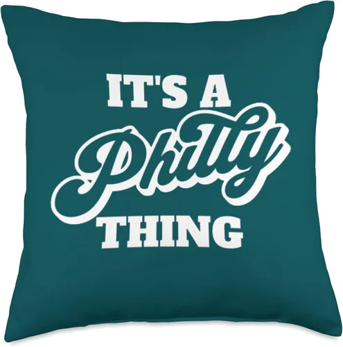 Miniatura 5 de Philedelphia - It's A Philly Thing It's A Philly Thing - Almohada de 16 x 16 pulgadas, multicolor