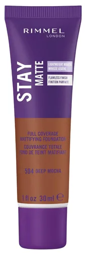 Miniatura 37 de Rimmel London Stay Matte Liquid Mousse - 305 Buff - Base, ligera, control del brillo, sin aceite, 1 oz