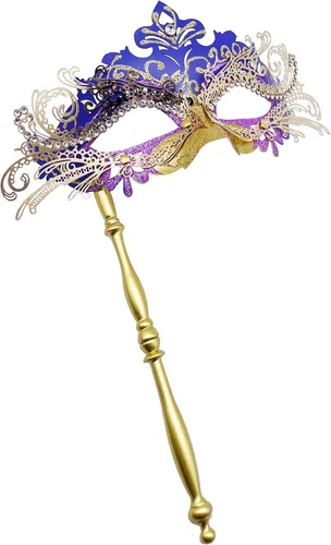 Miniatura 16 de Máscara veneciana para mujeres y hombres, para fiesta de disfraces, baile de graduación, Halloween, Mardi Gras
