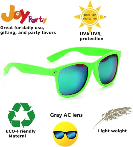 Miniatura 24 de EYEGLA - Lentes de sol al por mayor para adultos, regalos para fiestas, estilo retro, tonos clásicos