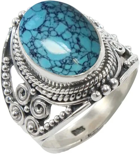 Miniatura 31 de Anillo de Plata Esterlina 925 para Mujeres con Piedra Preciosa Natural, Anillo de Compromiso de Plata Esterlina, Piedra Natal de Junio con Engaste