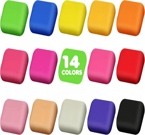 Miniatura 9 de Magic Clay - Arcilla seca al aire 124 colores, arcilla para modelar para niños con herramientas, suave y ultraligera, juguetes regalos para niños
