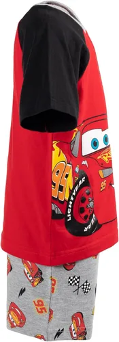 Miniatura 7 de Disney Pixar Cars Mickey Mouse King Toy Story Buzz Lightyear - Conjunto de camiseta gráfica y pantalones cortos de rizo francés