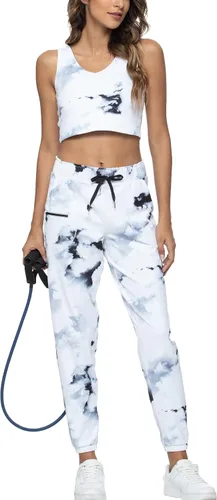 Miniatura 190 de Kcutteyg - Pantalones deportivos con bolsillos para mujer, diseño suave, ligero y de secado rápido, para entrenamiento, gimnasia, yoga y correr
