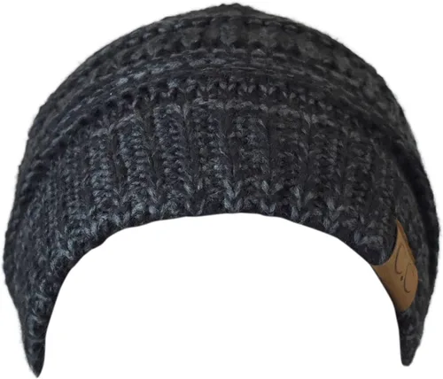 Miniatura 568 de C.C Trendy Warm Chunky Soft Stretch Cable Knit Beanie