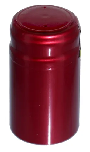 Miniatura 8 de Cápsulas retráctiles de PVC rojo rubí metálico, 500