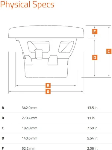 Miniatura 3 de Hertz HMS 12 B2-LD-C - Subwoofer marino de 12" de 2 ohmios con LED RGB, rejilla negra