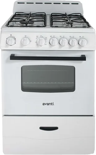Miniatura 5 de Avanti Horno de Gas, Diseño Compacto Independiente, 4 Quemadores Sellados con Encendido Electrónico, Capacidad de 2.6 pies cúbicos. Cuenta con Cajón