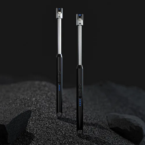 Miniatura 7 de KTEBO 2 Pack Encendedores Eléctricos de Arco de Plasma Recargables - USB de Largo Alcance para Velas Perfumadas, Barbacoa y Camping - Encendedores