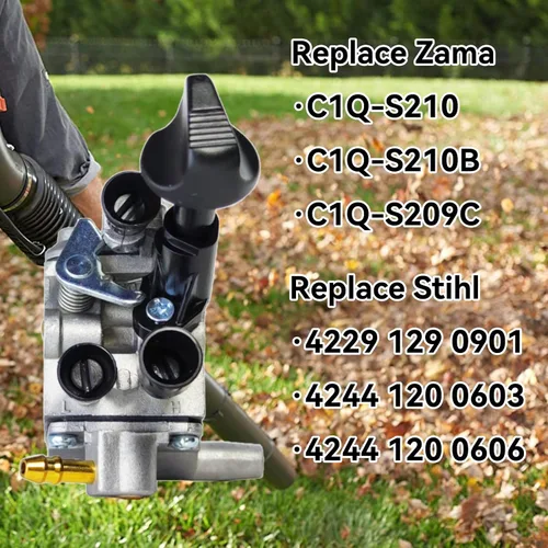Miniatura 5 de Carburador compatible con Stihl BR350 BR350Z BR430 BR450 SR430 SR450 Soplador de mochila Reemplaza# 4244 120 0606, Kit de reparación de carburador