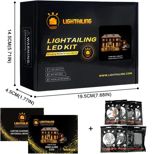 Miniatura 6 de LIGHTAILING Luz LED para Lego 21330 Ideas Modelo de bloques de construcción solo en casa - No incluye el juego de modelos