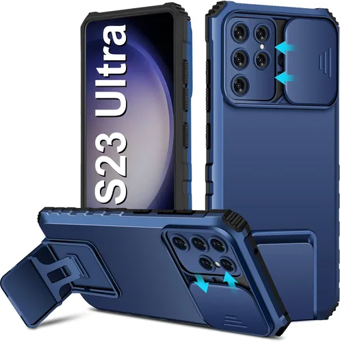 Miniatura 36 de S22 Ultra - Funda compatible con Samsung Galaxy S22 Ultra 5G [versión 2022], funda para cámara deslizante, funda de teléfono a prueba de golpes