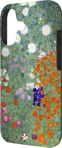 Miniatura 2 de Flower Garden Painting Klimt Art History Funda para iPhone 17