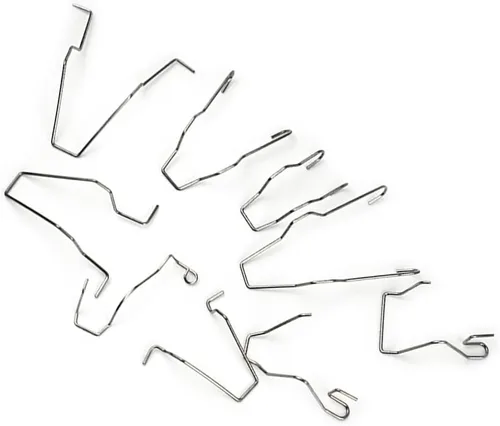 Miniatura 6 de DSkoiph 9 unids bulbo universal coche abrazadera bulbo retención resorte clips para H1/H3 /H4 /H7 lámpara de inmersión Hoder