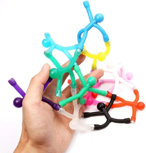 Miniatura 2 de Imanes para refrigerador, 10 piezas de imanes flexibles para nevera, imanes de goma para refrigerador + 100 hojas/bloc de notas autoadhesivas