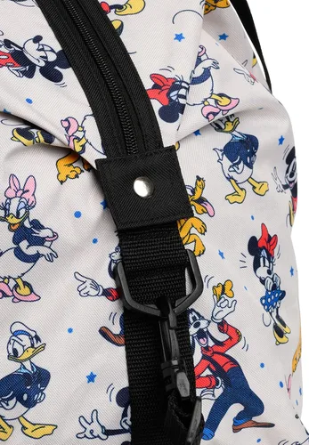 Miniatura 5 de Disney Bolsa de lona de Mickey Mouse Friends con estampado de fin de semana, Blanco sucio