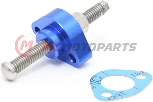 Miniatura 2 de MC MOTOPARTS Tensor de cadena manual HP ajustable CNC compatible con CBR600 F3 1996-1998 1997 (azul)