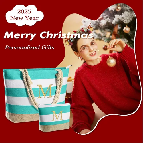 Miniatura 11 de YOOLIFE Beach Bags for Women - Travel Canvas Beach Tote, Pool Waterproof Bag, Travel Essentials, Gifts for Women Birthday