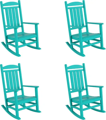 Miniatura 18 de WestinTrends Malibu - Mecedora para exteriores/patio, color lima