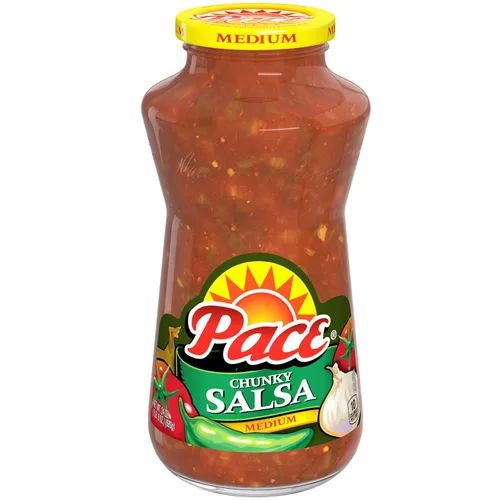 Miniatura 16 de Pace Salsa mediana gruesa con bajo contenido de sodio, tarro de 16 onzas