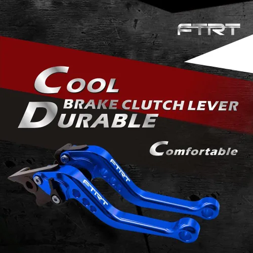 Miniatura 3 de Palancas cortas de embrague de freno compatibles con MT-07 FZ-07 MT-09 FZ-09 2014-2020/ XJ6 Diversion 2004-2015/ FZS1000 FZ1 FAZER 06-15/ FZ6R Azul