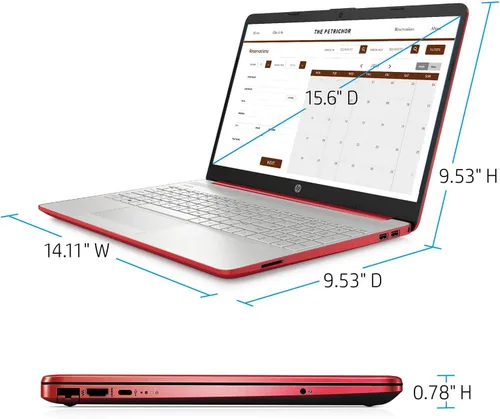 Miniatura 3 de HP Laptop Pavilion 2022 HD de 15.6 pulgadas, procesador Intel Pentium de cuatro núcleos, 8 GB de RAM, SSD de 128 GB, vida útil de batería de 11