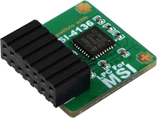 Miniatura 6 de Módulo TPM2.0 TPM LPC 14Pin Módulo con infineon SLB9665 para MSI Motherboard Compatible con TPM2.0 (MS-4136)