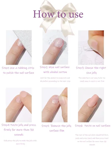 Miniatura 8 de Uñas postizas cuadradas cortas a presión, color rosa, de cobertura completa, uñas acrílicas brillantes con purpurina, lindas uñas postizas