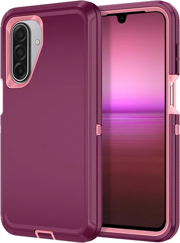 Miniatura 9 de I-HONVA Funda para Samsung Galaxy A17 5G/Galaxy A26 5G, a prueba de golpes, a prueba de polvo y caídas, 3 capas de protección de cuerpo completo