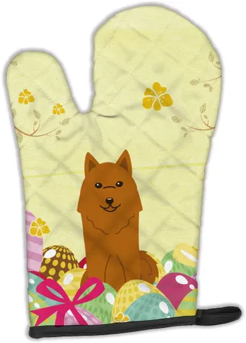 Miniatura 403 de Caroline's Treasures BB2732OVMT Dog House Collection Border Collie - Guante de horno grueso resistente al calor para sartenes calientes y horno