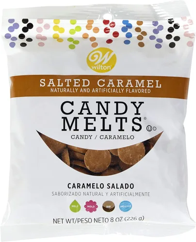 Miniatura 17 de Wilton, caramelos que se derriten, negro, 10 onzas
