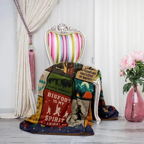 Miniatura 5 de Regalos de Bigfoot, Regalos de Sasquatch para Hombres y Mujeres, Regalos de Escondite Manta Bigfoot, Regalos de Navidad y Cumpleaños para Amantes