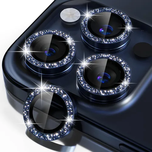 Miniatura 31 de Misea Compatible con iPhone 17 Pro/iPhone 17 Pro Max Protector de Lente de Cámara Brillante, Vidrio Templado 9H Cubierta de Cámara Protector