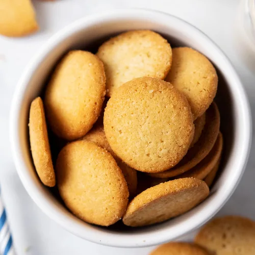 Miniatura 6 de HighKey Galletas sin azúcar, oblea de vainilla, paquete de 3 bocadillos cetogénicos bajos en carbohidratos, postre sin gluten, aperitivos