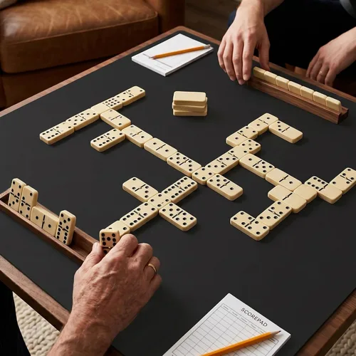 Miniatura 8 de GSE Games & Sports Expert Alfombra de juego antideslizante de goma de 32 x 32 pulgadas, alfombrilla de mesa para Mahjong, dominó, cartas de póker