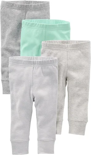 Miniatura 10 de Simple Joys by Carter's - Pantalones de forro polar para bebé, paquete de 4