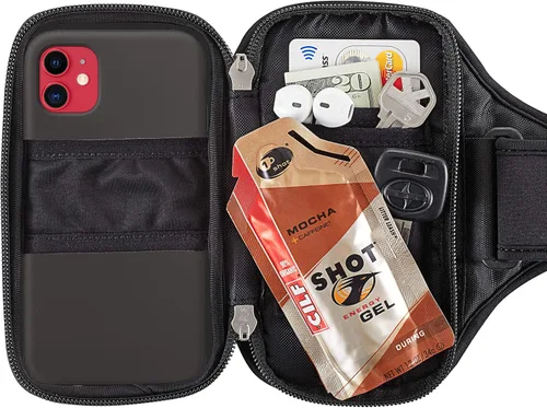 Miniatura 4 de Sporteer Velocity V7 - Brazalete para teléfonos estándar y pequeños, funda ajustada para iPhone 17, 16, 15 Pro (no Max), Galaxy S26, S25, Pixel 10