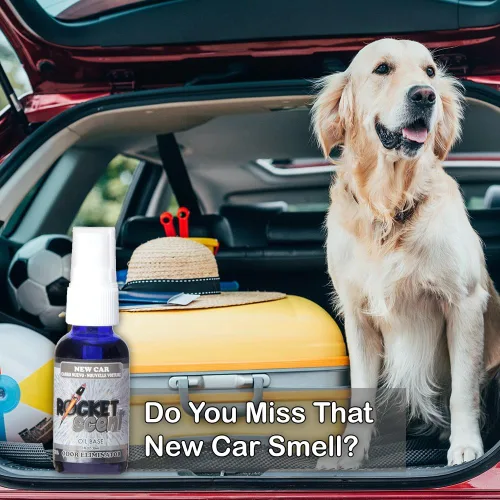 Miniatura 3 de Rocket Scent - Ambientadores de aceite + eliminador de olores y humo + desodorante para el hogar, automóvil, oficina, baño + auto nuevo, mango, lino