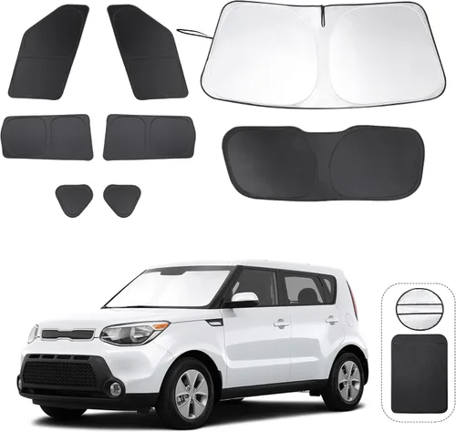 Miniatura 45 de TINGLU Parasoles para Ventanas para Mazda 3 2019-2026 Accesorios Coche Ventanas Laterales Completas Parabrisas Triangular Trasero Protector Solar