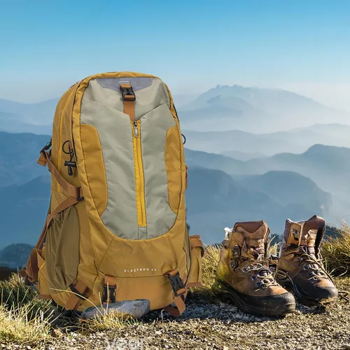 Miniatura 6 de Mochila de senderismo de 40 litros, mochila de senderismo impermeable con cubierta para lluvia, bolsa de camping grande para deportes al aire libre